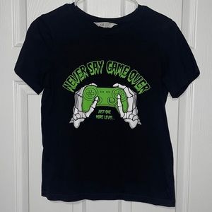 H&M Skeleton Video Game T-Shirt Size: (US 12/14 Boys)